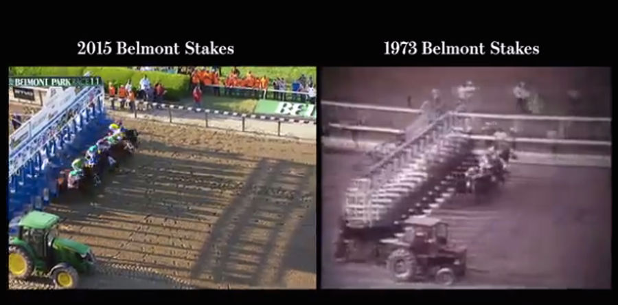 This Is What It Would Look Like If American Pharoah Raced Secretariat