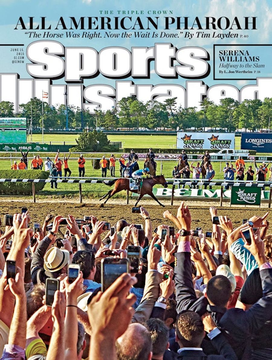 <i>Sports Illustrated</i>&#39;s American Pharoah Cover Is Marvelous