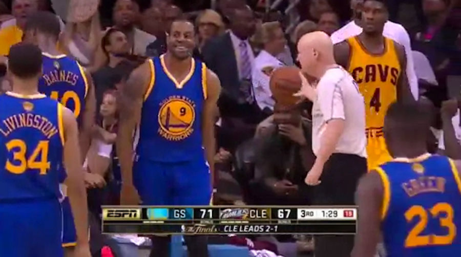 Who Was Andre Iguodala Trolling Last Night?