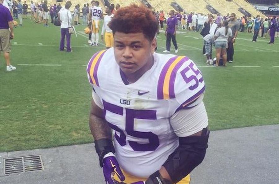 Cops: LSU Football Player Went Through Man's Pockets, Hit Woman, Fled