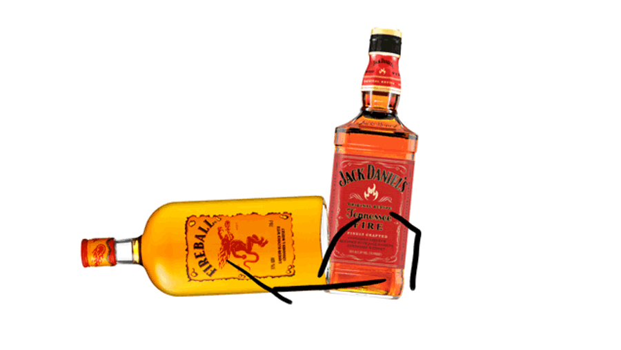 Whiskey Smackdown: Fireball Vs. Jack Daniel&#39;s Tennessee Fire