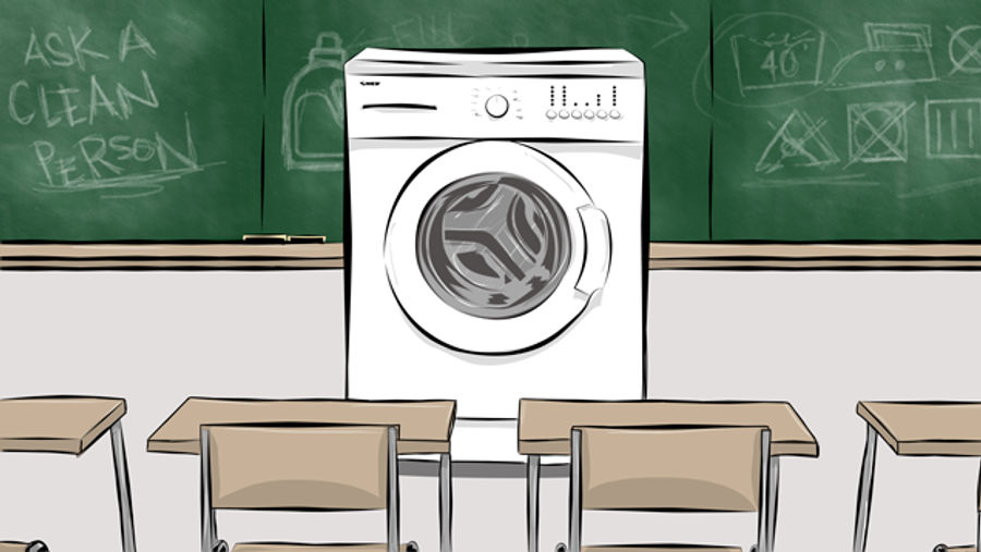 Laundry School Is Now In Session