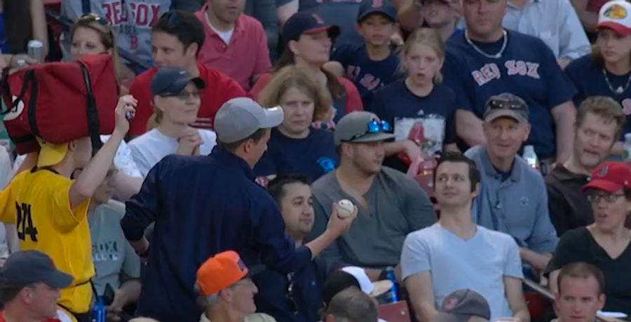 Teenaged Red Sox Fan Somehow Not Garbage