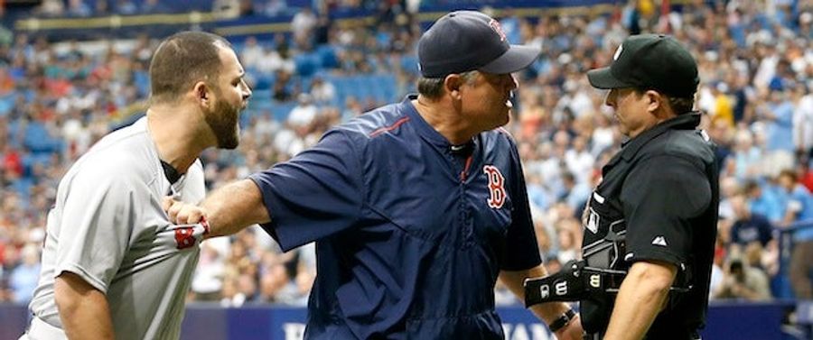 Mike Napoli Says He Was Ejected For Not Picking Up His Bat
