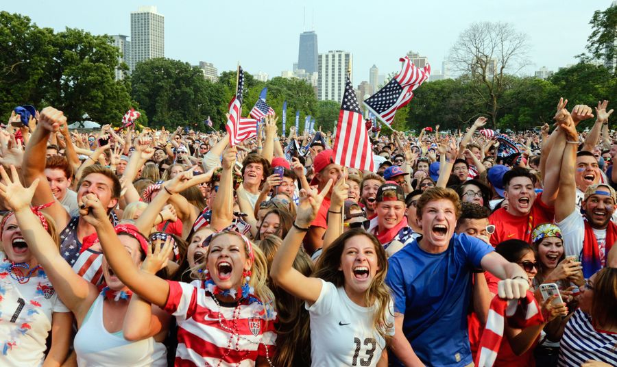 Videos: Fans React To USA World Cup Win