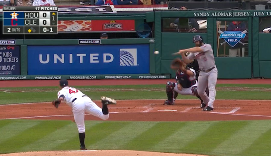 How The Hell Did Evan Gattis Turn This Pitch Into A Home Run?