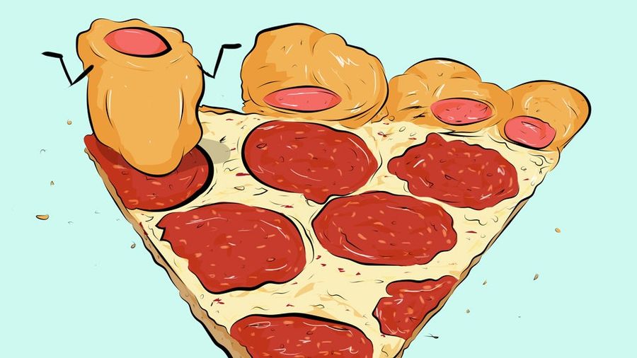Pizza Hut's Hot Dog Pizza Isn't Quite Gross Enough