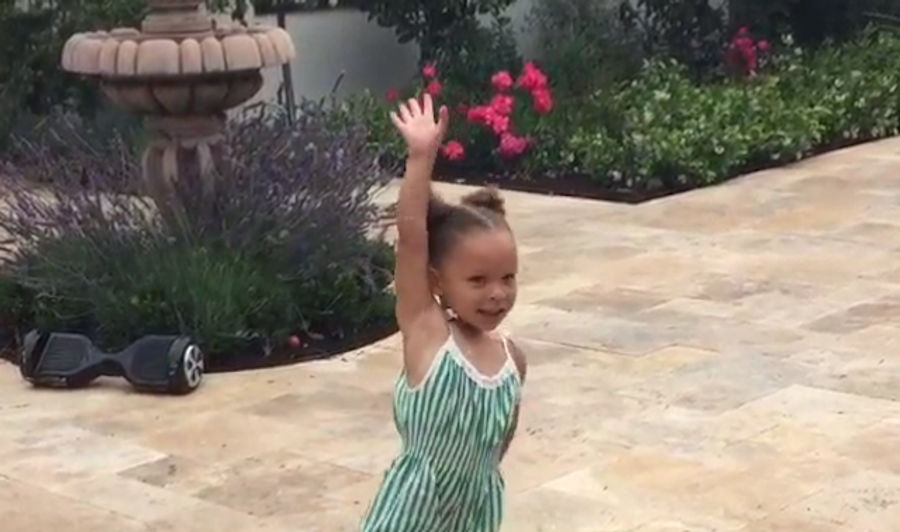 Riley Curry Will Crush All Sports Baby Challengers