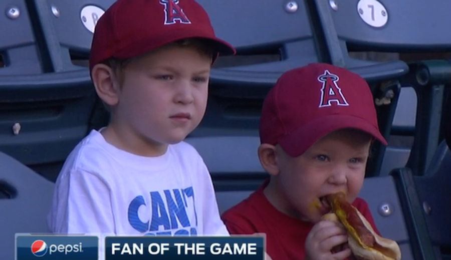 Baseball Children Owned So Hard By Food
