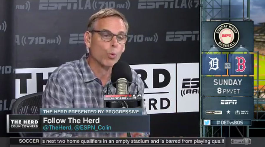 Colin Cowherd Is Mad We Didn't Run His Full Racist Musings, So Here