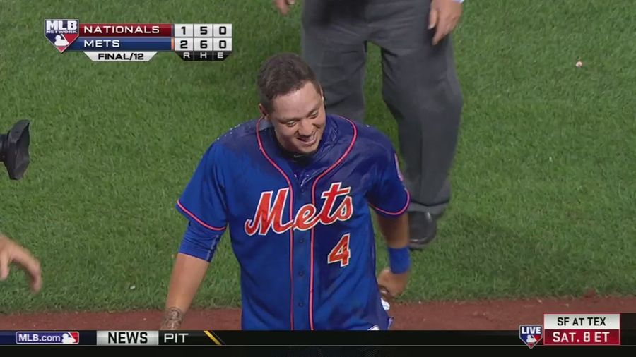 Cryin' Wilmer Flores, Still A Met, Hits 12th-Inning Walkoff