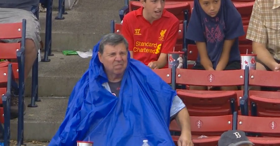 Confusing Poncho Claims Another Victim At Baseball Game