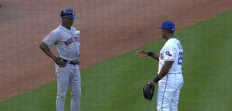 Adrian Beltre Messes With Someone Else, For Once