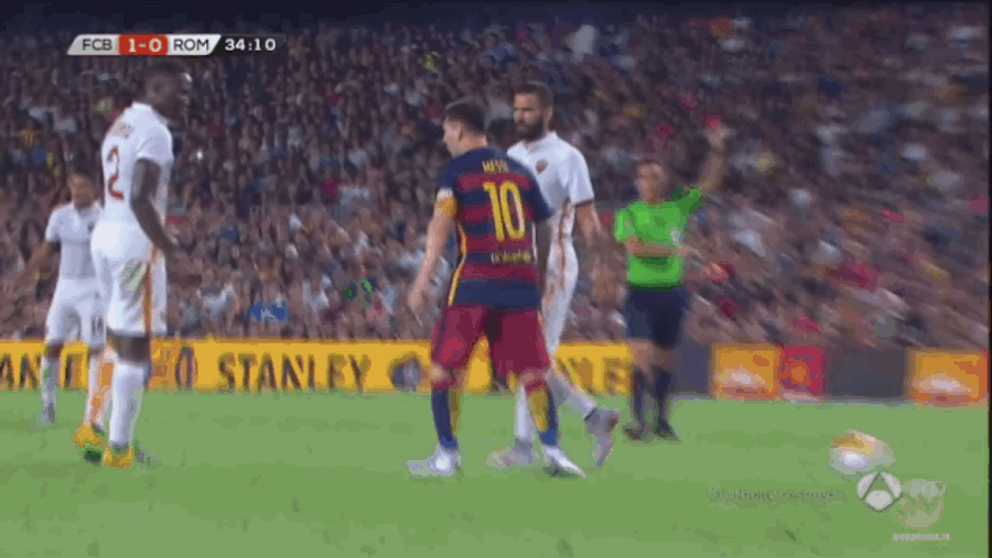 Messi Headbutt? Messi Headbutt!