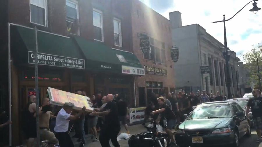Sandwich Board Becomes Weapon In New Jersey Soccer Fight