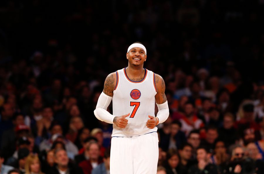 Carmelo Anthony To Knicks Fan: &quot;You Are Stuck With Me, Buddy.&quot;