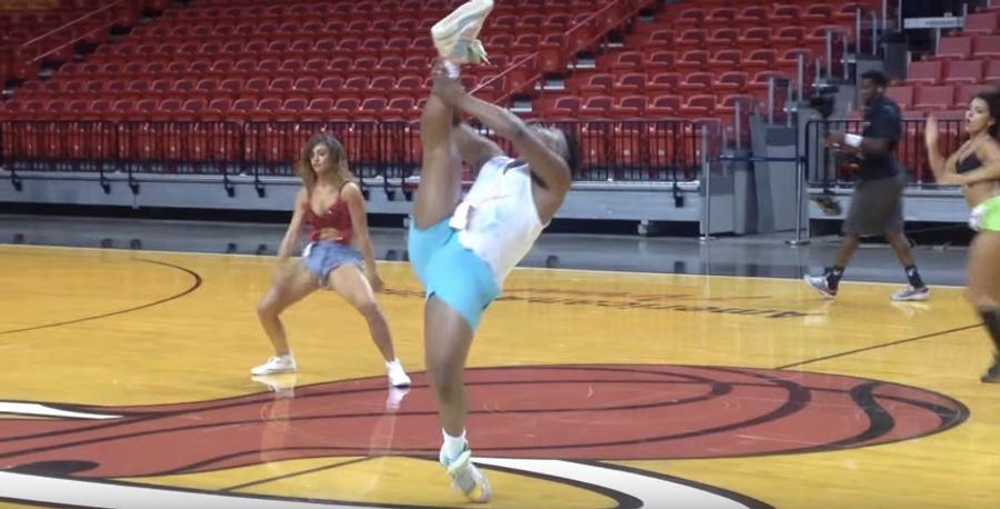 This Guy Is The Highlight Of The Miami Heat's Dance Team Auditions