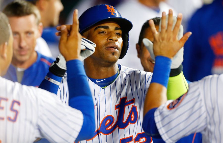 Yoenis Cespedes Credits First Mets HR To Rally Parakeet