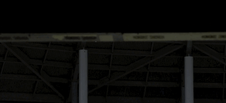 Marcell Ozuna Dings One Off The Top Of The Foul Pole