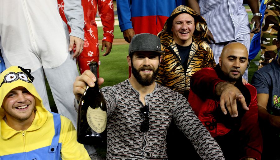 The Cubs Celebrated Jake Arrieta's No-Hitter With A Pajama Party
