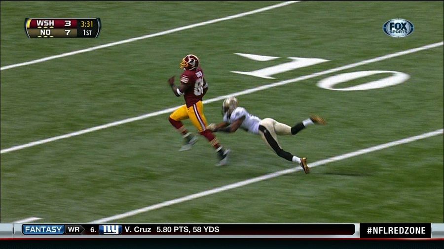 Robert Griffin III's First Touchdown Pass Was An 88 Yard Strike