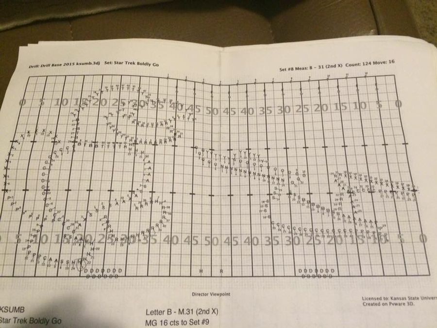 Kansas State Band Insists They Were Not In Dong Formation