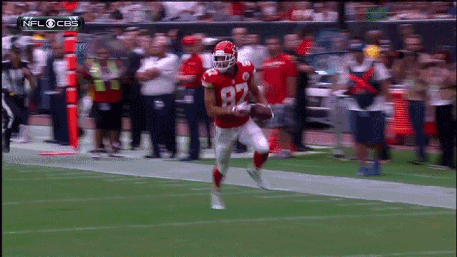 Travis Kelce Knows How To Celebrate A Touchdown