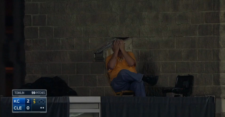 Indians' Fireworks Guy Accidentally Sets Them Off For Royals HR