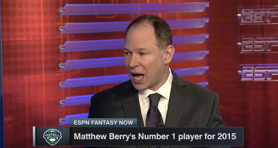 ESPN&#39;s Matthew Berry Sells Credibility To DraftKings