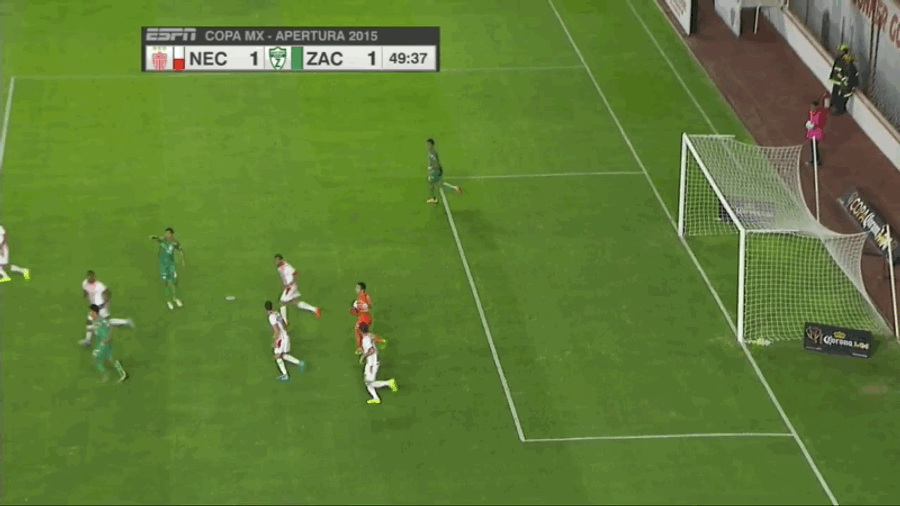 Keeper Discovers That Throwing The Ball Right Into An Opponent&#39;s Head Is A Bad Idea