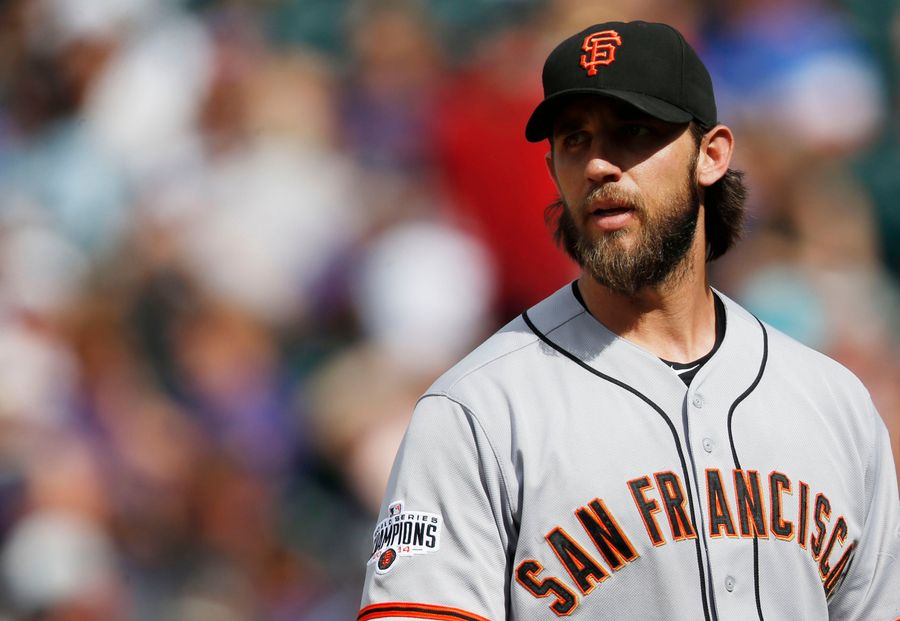 Madison Bumgarner Had An Endless, Awkward Staredown With Umpire Joe West