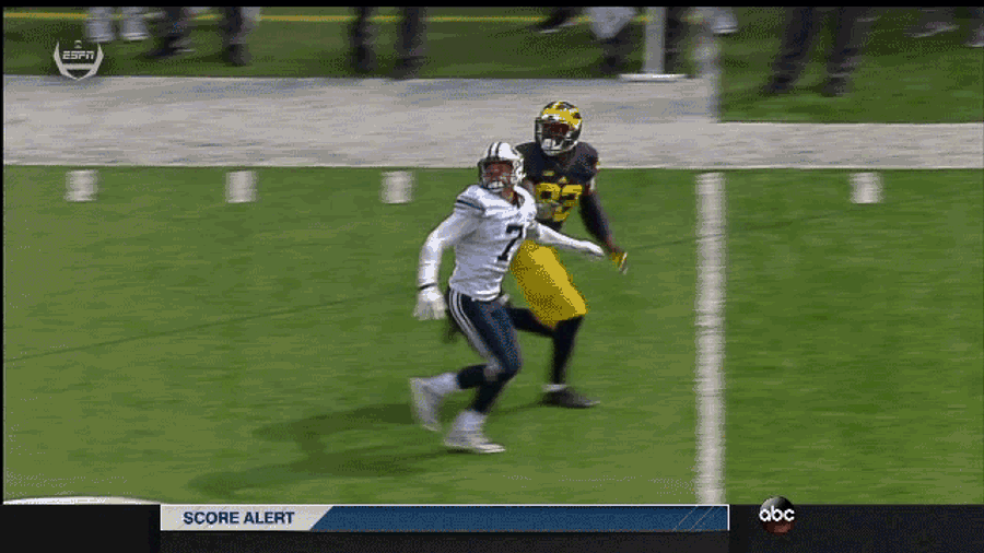 Amara Darboh Celebrates U.S. Citizenship With One-Handed Circus Catch