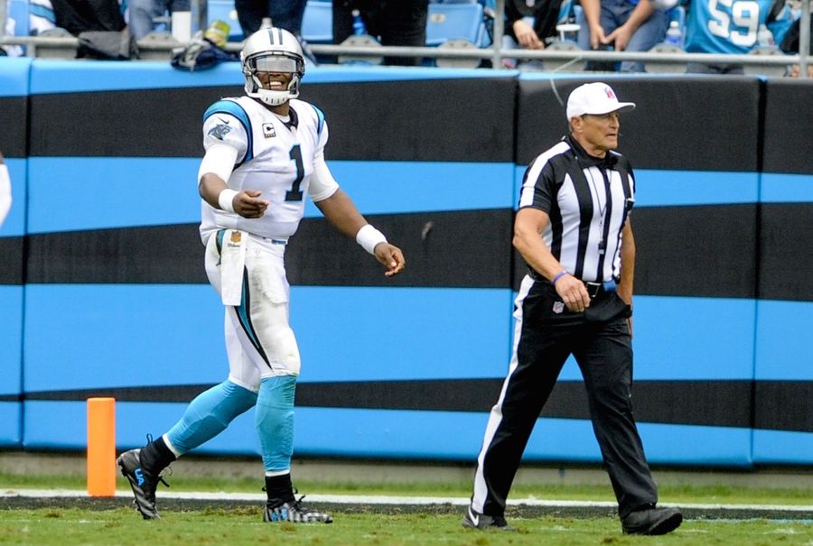 Cam Newton Isn't Buying Ed Hochuli's Denial