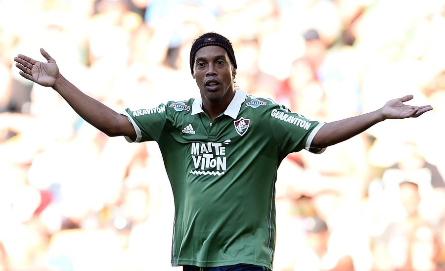 Ronaldinho Can&#39;t Play Soccer Anymore, But He Can&#39;t Stop