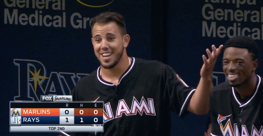 Jose Fernandez Teases Evan Longoria After Giving Up A Home Run