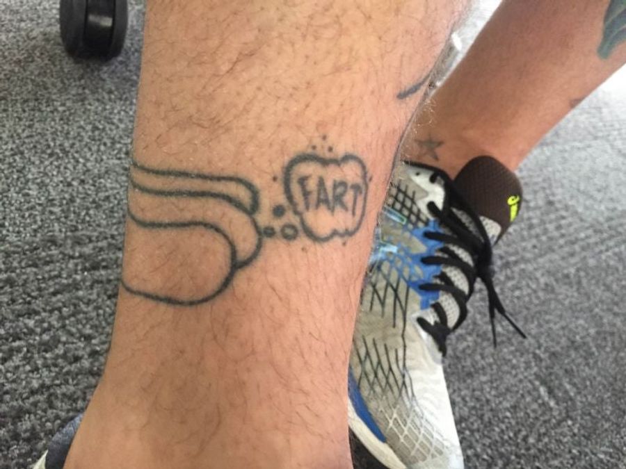 A Farting Hot Dog, And More Of Your Bad Tattoos