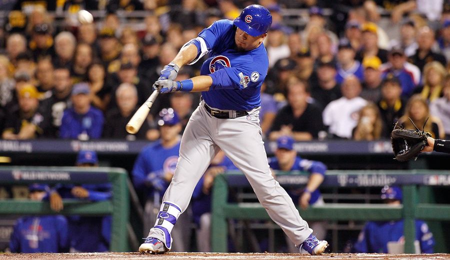 Kyle Schwarber Crushes Two-Run Homer Into The Allegheny