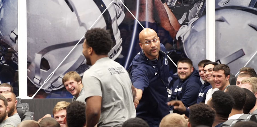 Keegan-Michael Key Dresses Up As James Franklin, Surprises Penn State Football Team