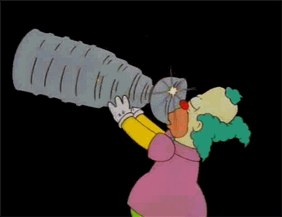 The NHL Threatened <em>The Simpsons</em> Over Krusty Puking In The Stanley Cup