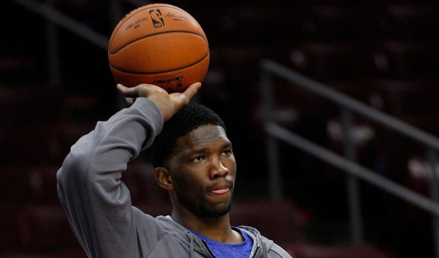 Joel Embiid Drinking Shirley Temples By The Pitcher Is Today's Great NBA Gossip