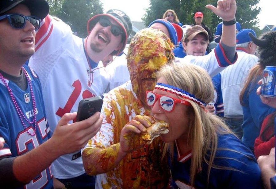 Bills Fans Remain A Glorious Mess