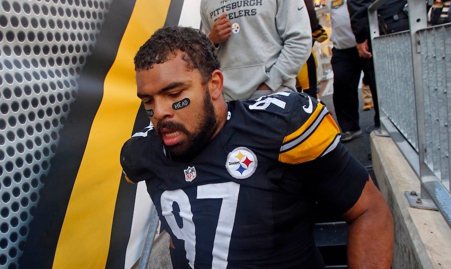 Cam Heyward Challenges The NFL On His Cancer-Awareness Eye Black