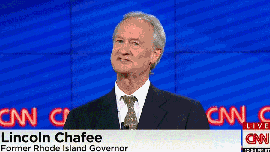 Your Next Plate Of Meatloaf Is My Treat, Lincoln Chafee