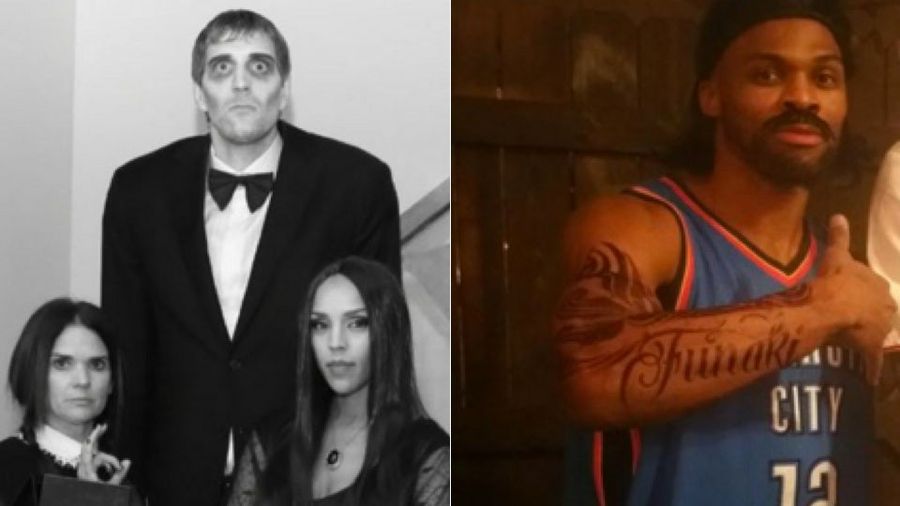 Russell Westbrook And Dirk Nowitzki Are Very Good At Halloween