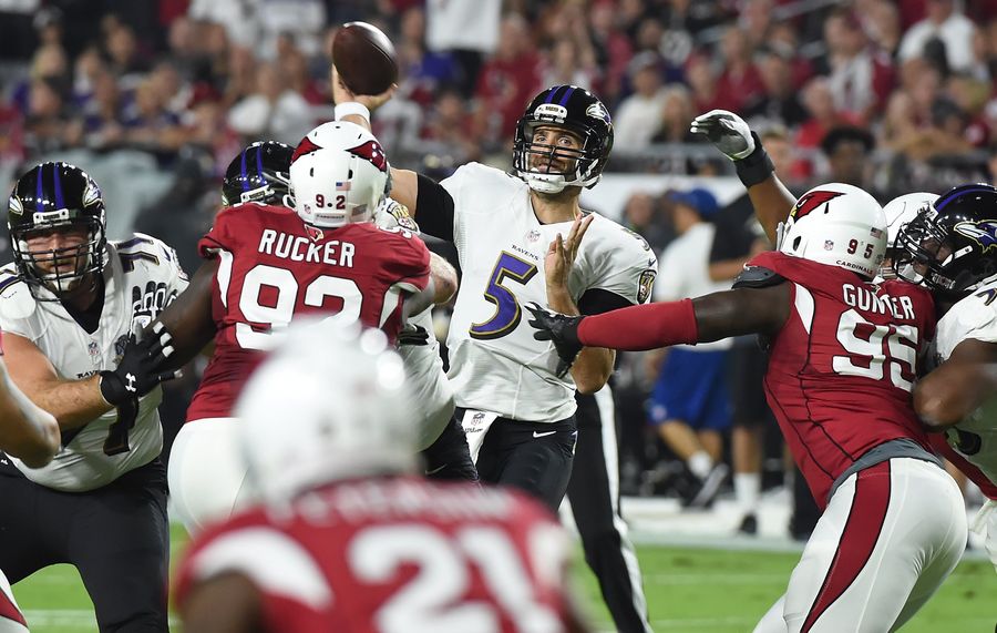 Joe Flacco's Headset Stopped Working On The Ravens' Final Drive