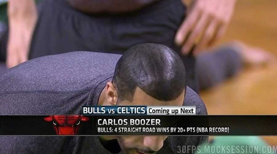 Carlos Boozer Finally Explains His Sprayed-On Hair