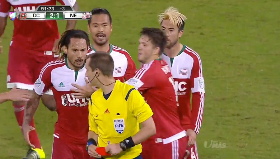 Jermaine Jones Gets Red Card, Attacks Referee