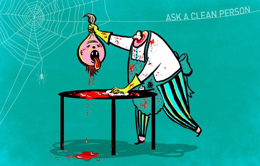 A Guide To Cleaning Every Possible Halloween Mess (Including Fake Blood)