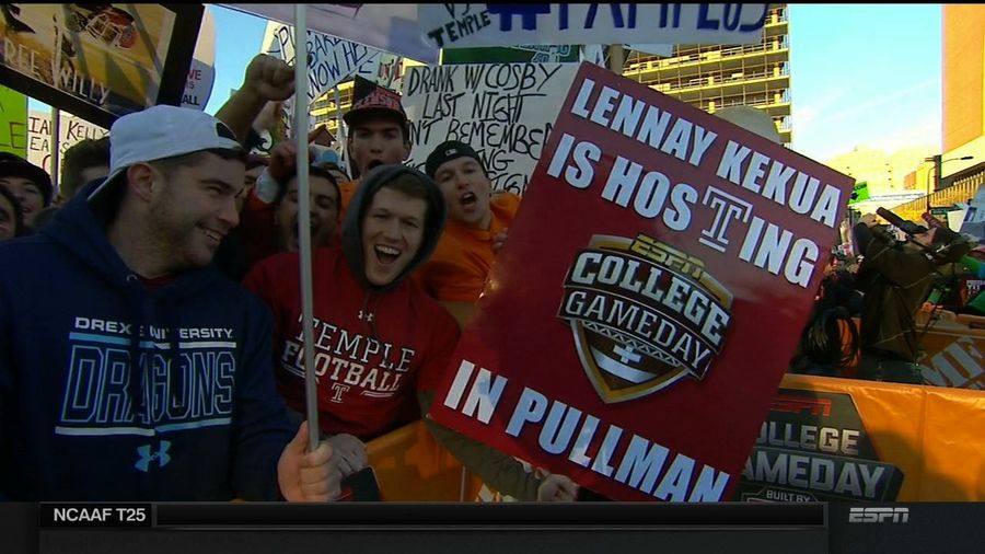 Hinkie Traded This Sign For Draft Picks: Your Philadelphia <i>College GameDay</i> Sign Roundup