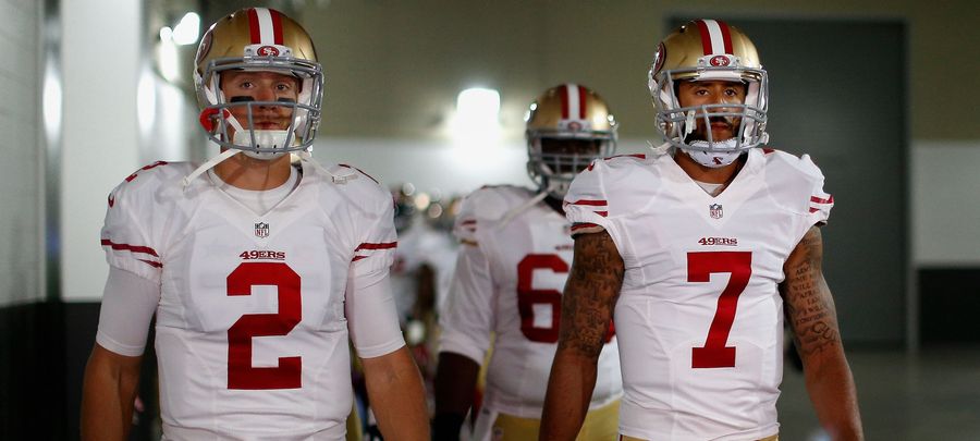 Reports: Colin Kaepernick Benched For Blaine Gabbert